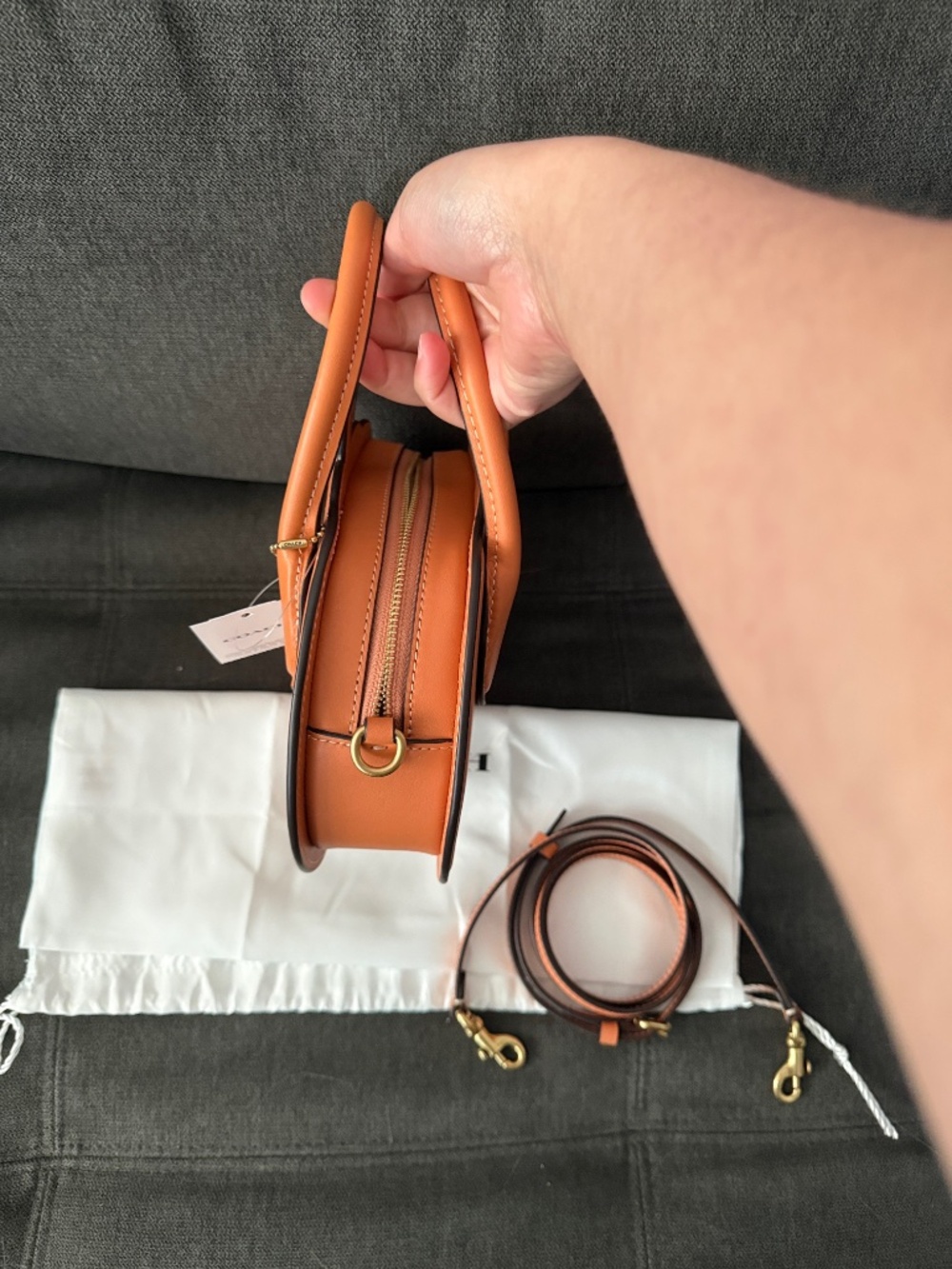 Coach Pumpkin Bag - Picture 9 of 12